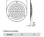 Вентиляционная решетка 05DPzn 1/4