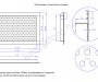 Перфорированная решетка ПВР (белая)