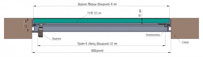 Люк под покраску потолочный МАСТЕР-С