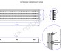 Щелевая вытяжная решетка АДЛ-КЗ
