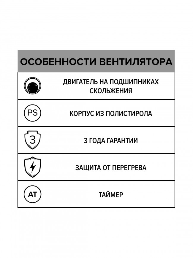 Бытовой вентилятор AURAMAX OPTIMA 4 AT D100 с таймером