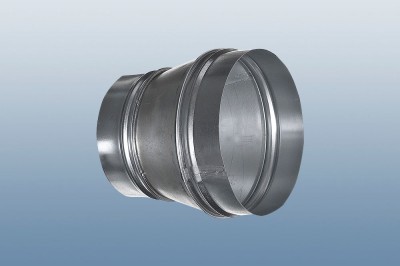 Редуктор, серия GGB, для круглых воздуховодов, D160/200, оцинкованная сталь