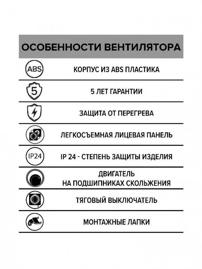 Вентилятор накладной WAVE D120 тяг.выкл. ERA