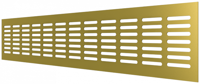 4808DP Al, Решетка переточная алюминиевая 480x80