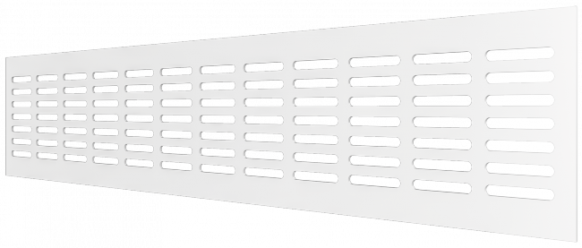 4808DP Al, Решетка переточная алюминиевая 480x80