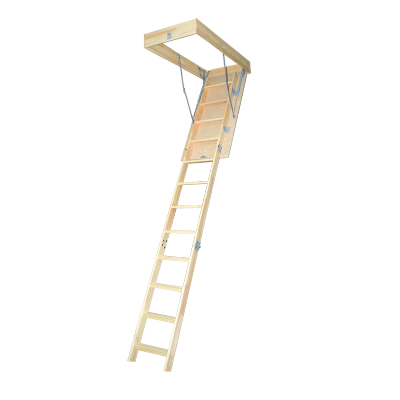 Лестница чердачная деревянная Econ ЧЛ-14 H=2800 мм.