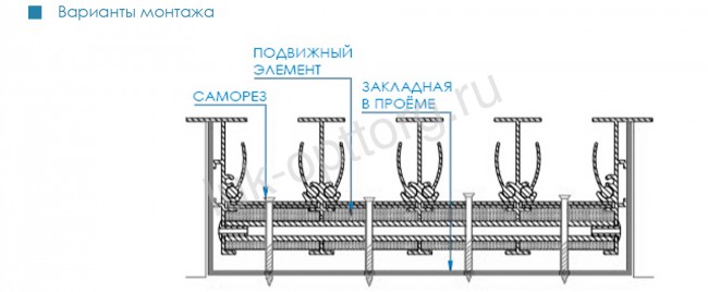 Щелевая вытяжная решетка АДЛ-КЗ